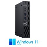 Mini PC Dell OptiPlex 3060, Hexa Core i5-8400T, 8GB DDR4, 128GB SSD, Win 11 Home